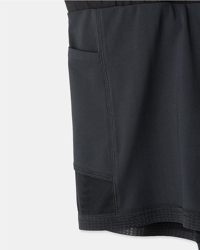 【5525 &times; MAICHI】STRETCH PLEATS SKIRT 詳細画像 BLACK 7