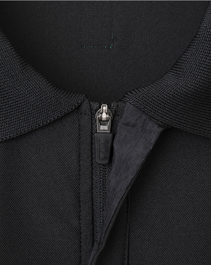 KANOKO ZIP POLO 詳細画像 BLACK 6