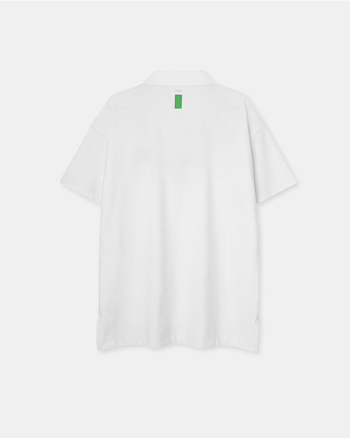 KANOKO ZIP POLO 詳細画像 WHITE 7