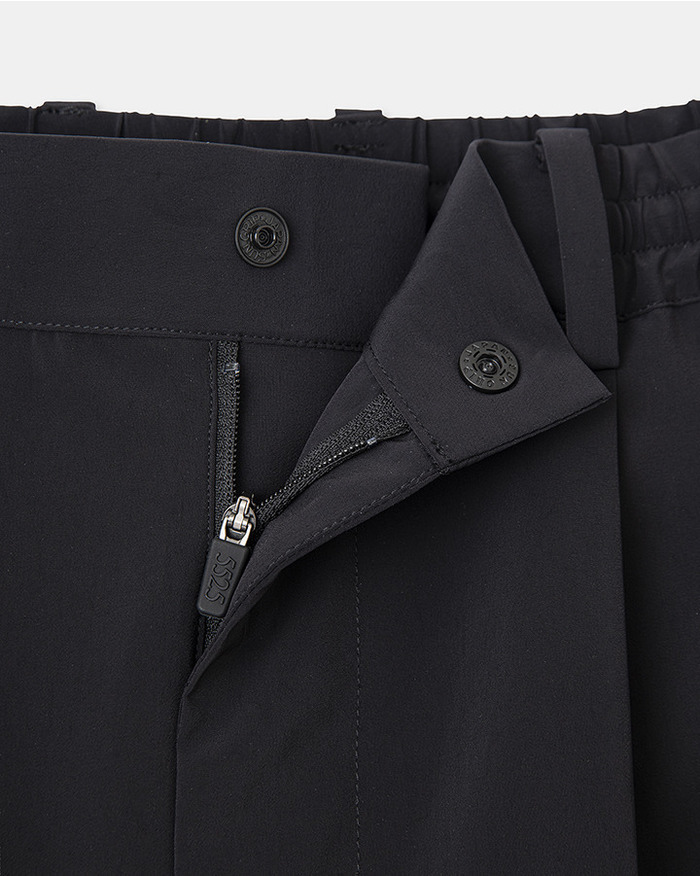 SINGLE PLEAT SHORTS 詳細画像 BLACK 3