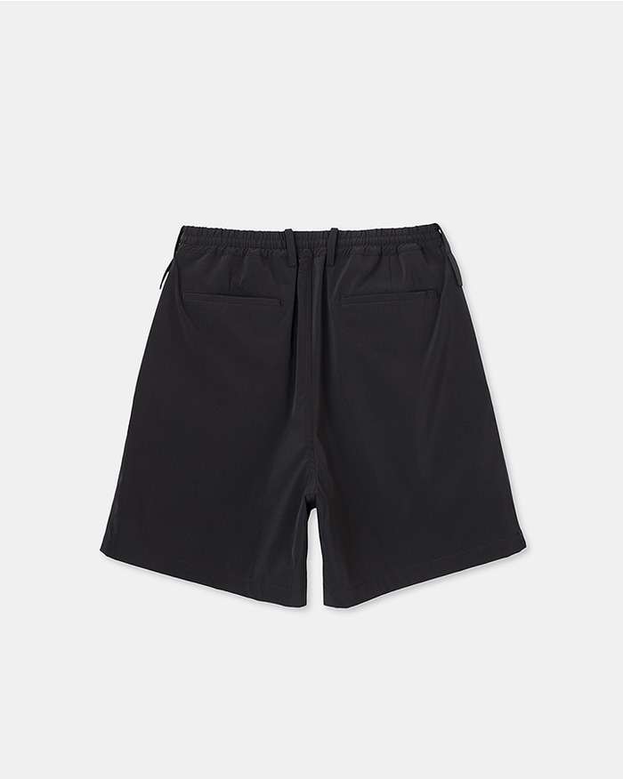 SINGLE PLEAT SHORTS 詳細画像 BLACK 6