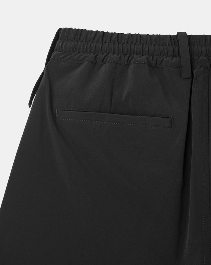SINGLE PLEAT SHORTS 詳細画像 BLACK 7